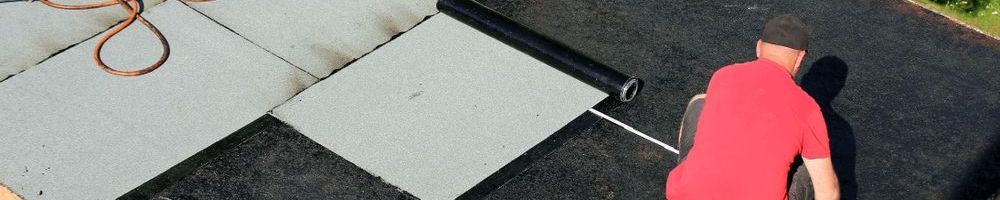 Bitumen dak geplaatst door dakdekker in Westervoort